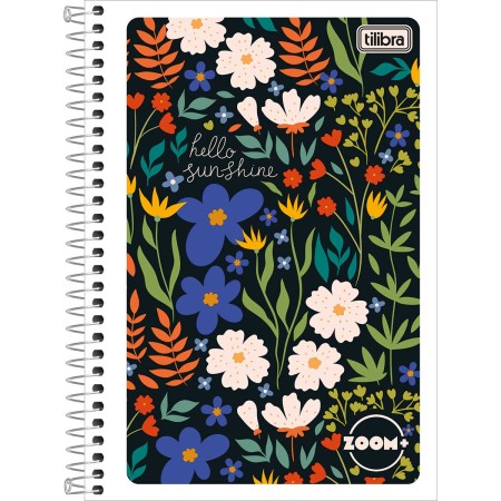 Foto ilustrativa Caderno Espiral Capa Flexível 1/4 Zoom+ 96 Folhas