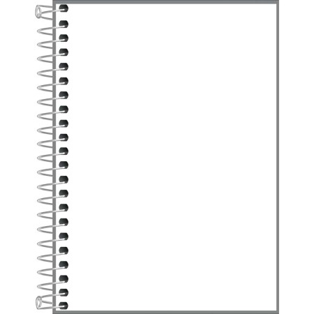 Foto ilustrativa Caderno Espiral Capa Plástica 1/8 Neon Fit Feminino 80 Folhas