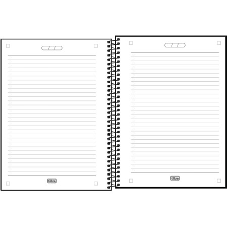 Foto ilustrativa Caderno Espiral Capa Plástica Universitário 10 Matérias Neon Connect Masculino 160 Folhas