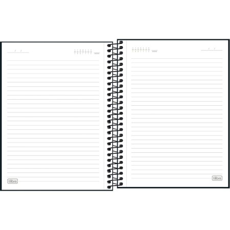 Foto ilustrativa Caderno Executivo Espiral Capa Dura Colegial Cambridge 80 Folhas