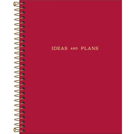 Foto ilustrativa Caderno Executivo Espiral Capa Dura Colegial Napoli 63 Gramas 80 Folhas