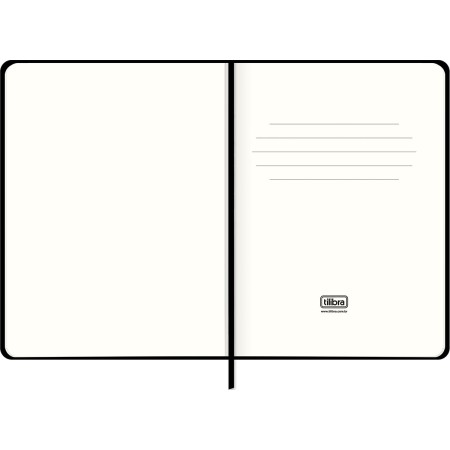 Foto ilustrativa Caderno Executivo sem Pauta Costurado Capa Dura Fitto M Cambridge 90 Gramas 80 Folhas