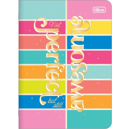 Foto ilustrativa Caderno Grampeado Flexível Be Nice 32 Folhas