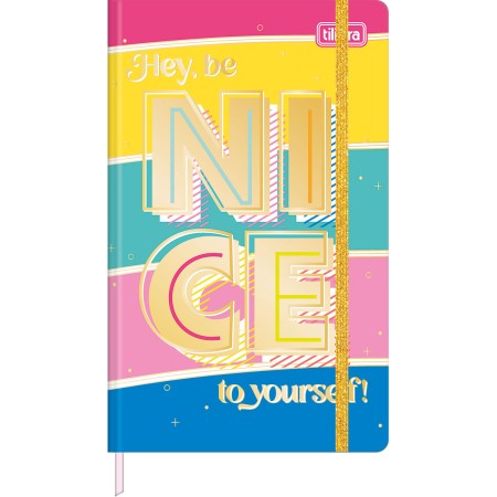 Foto ilustrativa Caderno Pontilhado Costurado Capa Dura Fitto G Be Nice 90 Gramas 80 Folhas