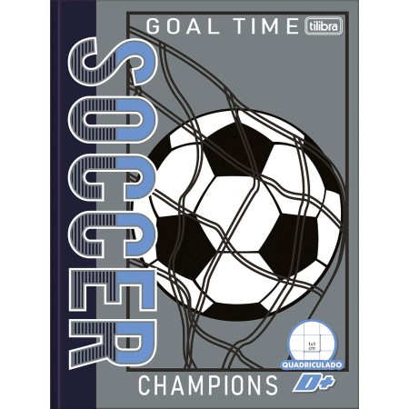 Foto ilustrativa Caderno Quadriculado 1x1 cm Brochura Capa Dura D+ 40 Folhas