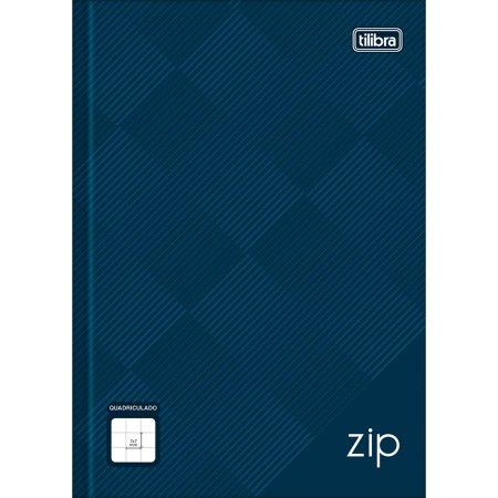 Foto ilustrativa Caderno Quadriculado 7x7 mm Brochura Capa Dura 1/4 Zip 96 Folhas