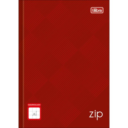 Foto ilustrativa Caderno Quadriculado 7x7 mm Brochura Capa Dura 1/4 Zip 96 Folhas