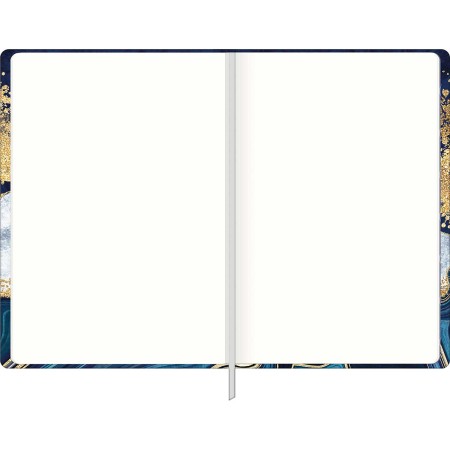 Foto ilustrativa Caderno sem Pauta Costurado Capa Dura Fitto G Trend Mármore 90 gramas 80 Folhas