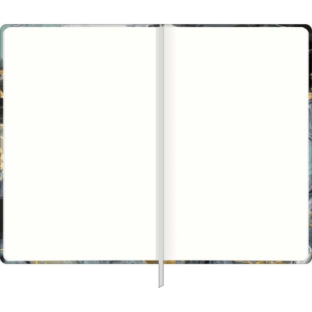Foto ilustrativa Caderno sem Pauta Costurado Capa Dura Fitto G Trend Mármore 90 gramas 80 Folhas