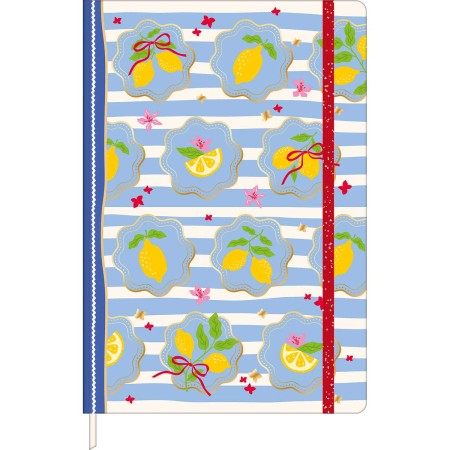 Foto ilustrativa Caderno sem Pauta Costurado Capa Dura Fitto G Trend Sweet 90 gramas 80 Folhas