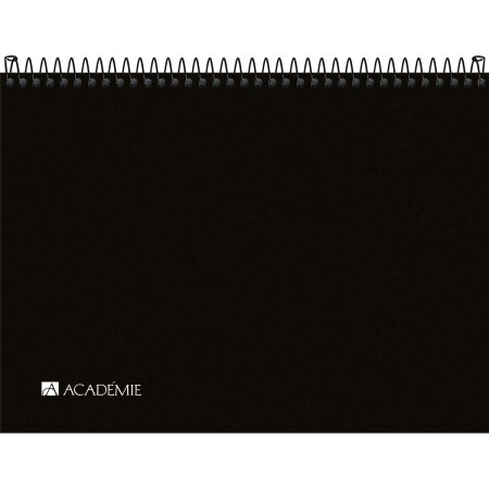 Caderno Sketchbook Espiral Capa Plástica A4 Académie 150 G 50