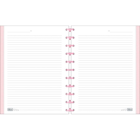 Foto ilustrativa Caderno Tilidisco Capa Dura Universitário 10 Matérias Soho 160 Folhas