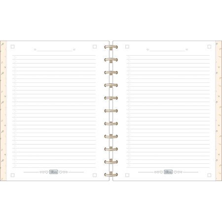 Foto ilustrativa Caderno Tilidisco Universitário 10 Matérias Pooh Pelúcia 160 Folhas