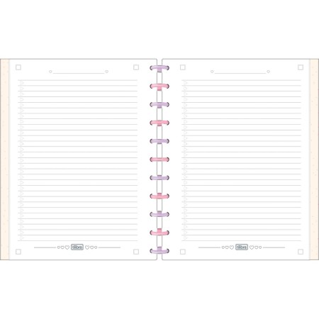 Foto ilustrativa Caderno Tilidisco Universitário Connect 1 Matéria Soho 80 Folhas