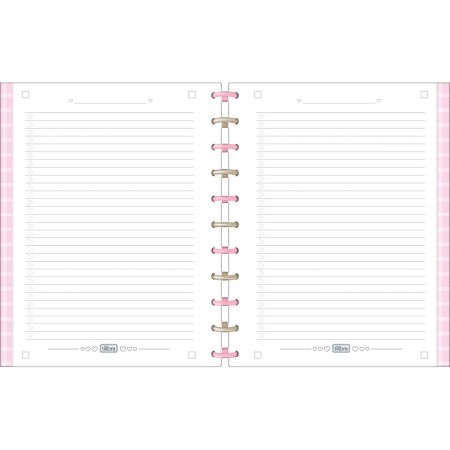 Foto ilustrativa Caderno Tilidisco Universitário Connect 10 Matérias Abacute 160 Folhas