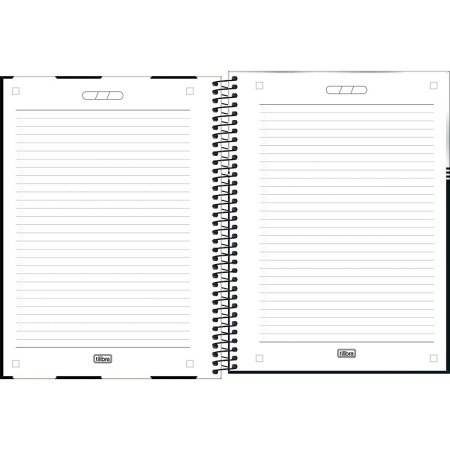 Foto ilustrativa Caderno Universitário Capa Dura 10 Matérias Botafogo 160 Folhas