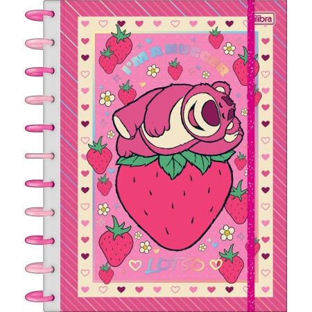 Foto ilustrativa Caderno Universitário CD Tilidisco Lotso 10M 160 Folhas