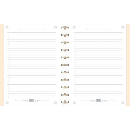 Foto ilustrativa Caderno Universitário Tilidisco Connect 10 Matérias West Village 160 Folhas