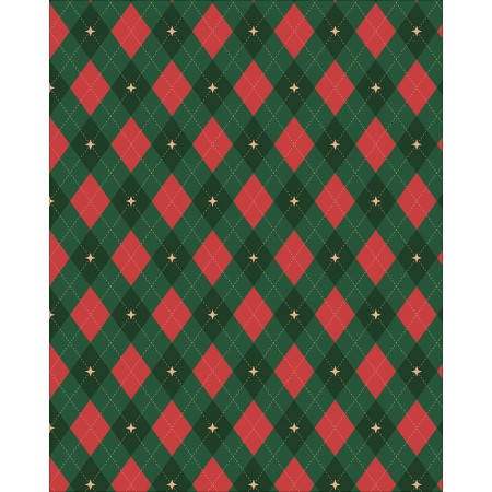 Foto ilustrativa Caixa Papel de Presente Natal 75 Rolos