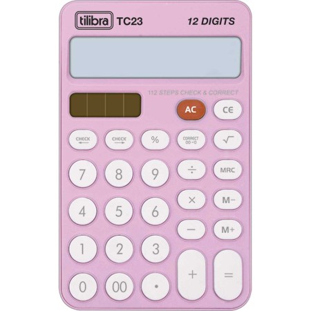 Foto ilustrativa Calculadora de Mesa TC23 Rosa Claro