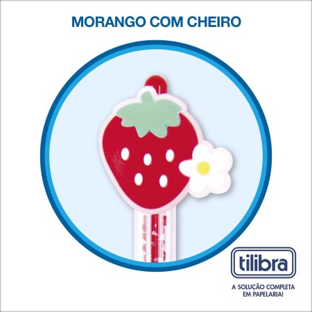 Foto ilustrativa Caneta Esferográfica 0.7mm Retrátil Be Berry