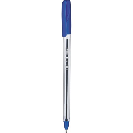 Foto ilustrativa Caneta Esferográfica 1.0mm Lid Azul - Blister com 3 unidades