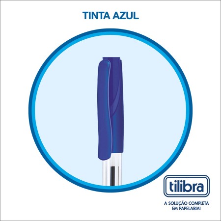 Foto ilustrativa Caneta Esferográfica 1.0mm Lid Azul