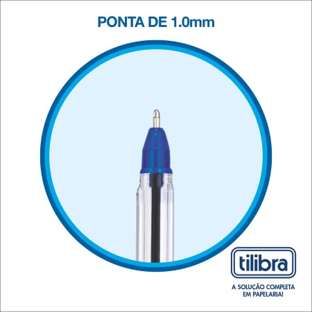 Foto ilustrativa Caneta Esferográfica 1.0mm Lid - Blister com 4 unidades