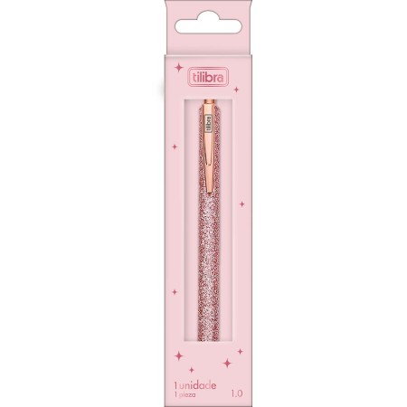 Foto ilustrativa Caneta Esferográfica Metálica 1.0 mm Glitter