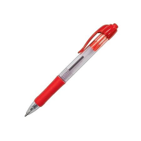 Foto ilustrativa Caneta Esferográfica Retrátil 1.0mm Easy Grip Vermelha