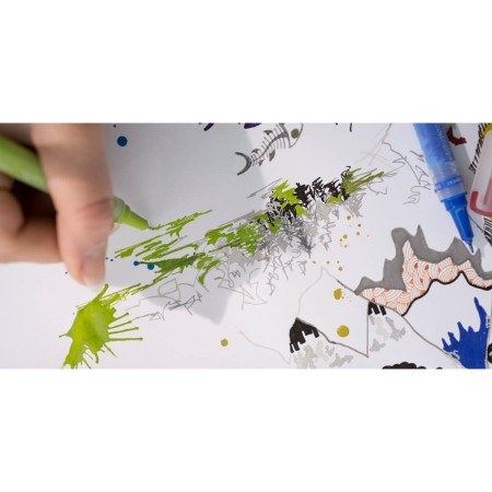 Foto ilustrativa Caneta Graphik Line Painter 0.5mm Cor #04 Herring