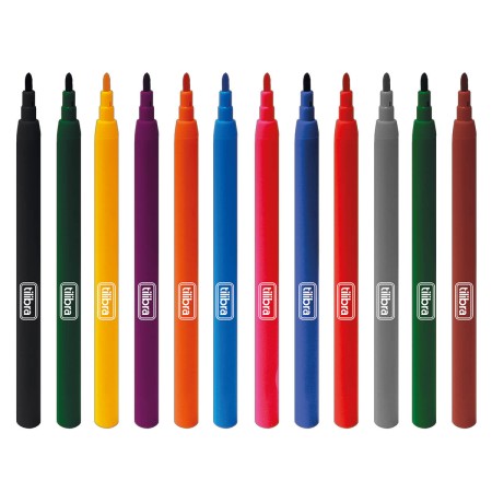 Foto ilustrativa Canetinha Hidrográfica 12 Cores