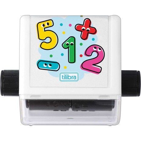 Foto ilustrativa Carimbo Roller Matemático - Adição e Subtração