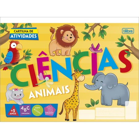 Foto ilustrativa Cartilha de Atividades de Ciências - Animais Académie 20 Folhas