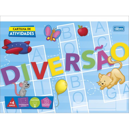 Foto ilustrativa Cartilha de Atividades de Diversão Académie 32 Folhas