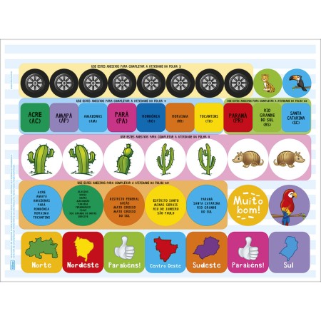 Foto ilustrativa Cartilha de Atividades de Geografia - Brasil Académie 20 Folhas