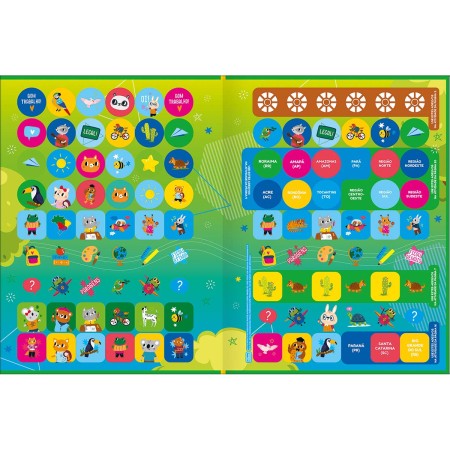 Foto ilustrativa Cartilha de Atividades de Geografia - Brasil Aprender, Brincar e Colorir 16 Folhas