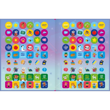 Foto ilustrativa Cartilha de Atividades de Inglês Aprender, Brincar e Colorir 8 Folhas