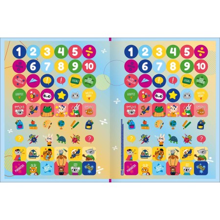 Foto ilustrativa Cartilha de Atividades de Matemática - Divisão Aprender, Brincar e Colorir 16 Folhas