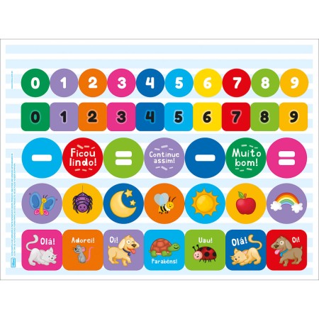 Foto ilustrativa Cartilha de Atividades de Matemática - Subtração Académie 20 Folhas