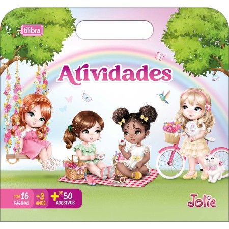 Foto ilustrativa Cartilha de Atividades Maleta Jolie 8 Folhas
