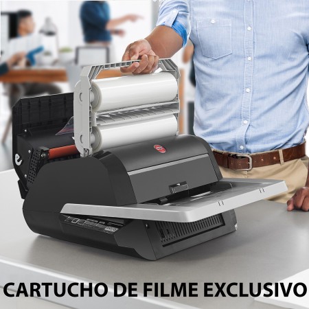 Foto ilustrativa Cartucho de Filme Brilhante para Foton 30 com 34 metros - 127 micras