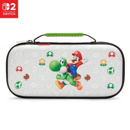 Foto ilustrativa Case de Proteção PowerA para Nintendo Switch 2 - Mario e Yoshi