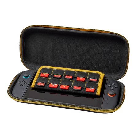 Foto ilustrativa Case de Proteção Slim PowerA para Nintendo Switch 2 - Pikachu Storm