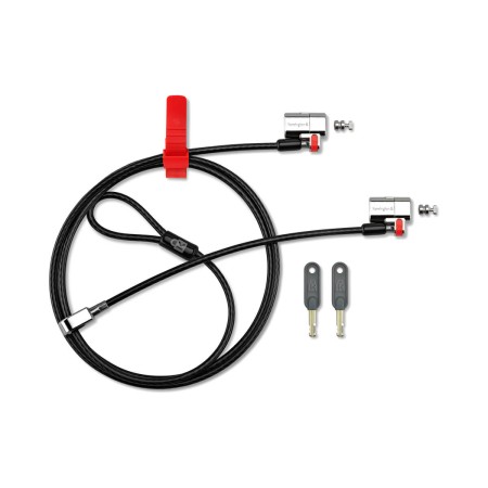 Foto ilustrativa Clicksafe Trava Dupla com Cadeado  - Chave Mestra