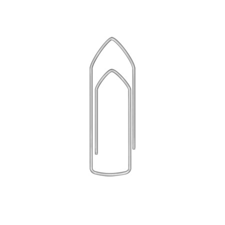 Foto ilustrativa Clips 8/0 Galvanizado 25 Unidades