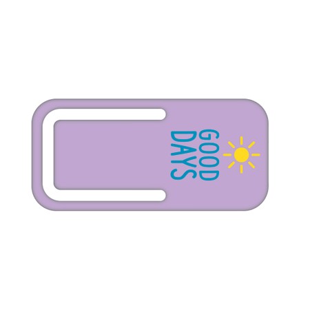 Foto ilustrativa Clips Metal Decorado com 3 Unidades