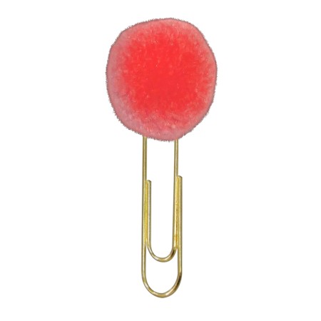 Foto ilustrativa Clips Pompom 50mm 5 Unidades