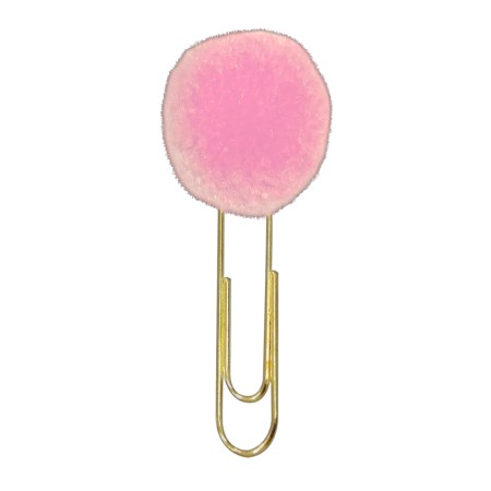 Foto ilustrativa Clips Pompom 50mm 5 Unidades
