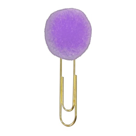 Foto ilustrativa Clips Pompom 50mm 5 Unidades